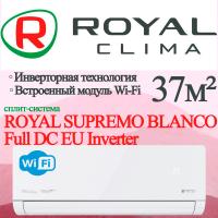 ROYAL CLIMA Инверторные сплит-системы серии ROYAL SUPREMO BLANCO FULL DC EU Inverter RCI-RSB40HN  с установкой