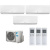 Мульти сплит-система Daikin 3MXM52N7(A) / FTXM20R на 3 комнаты в Курске Мульти сплит-система Daikin 3MXM52N7(A) / FTXM20R на 3 комнаты